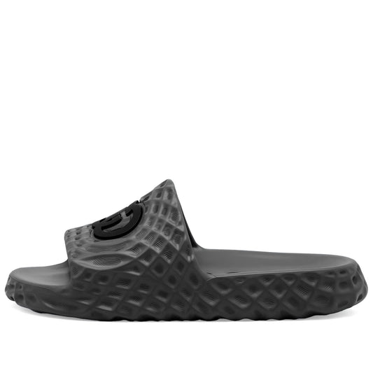 Interlocking Logo Ripple Sole Slide