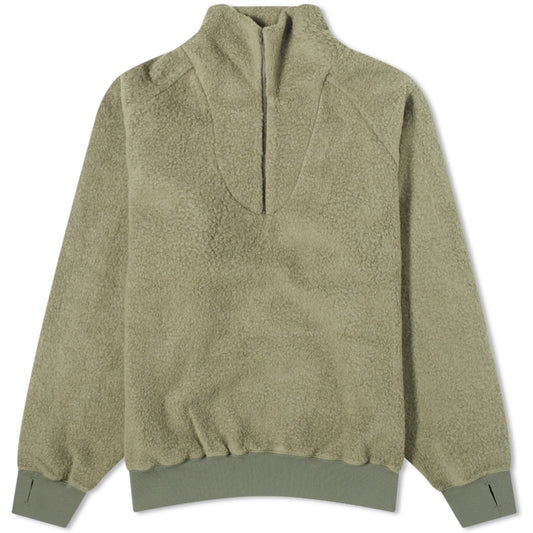 Beams Plus Half Zip Popover Fleece Jacket