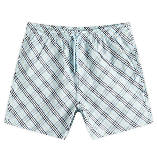 Small Check Swim Shorts