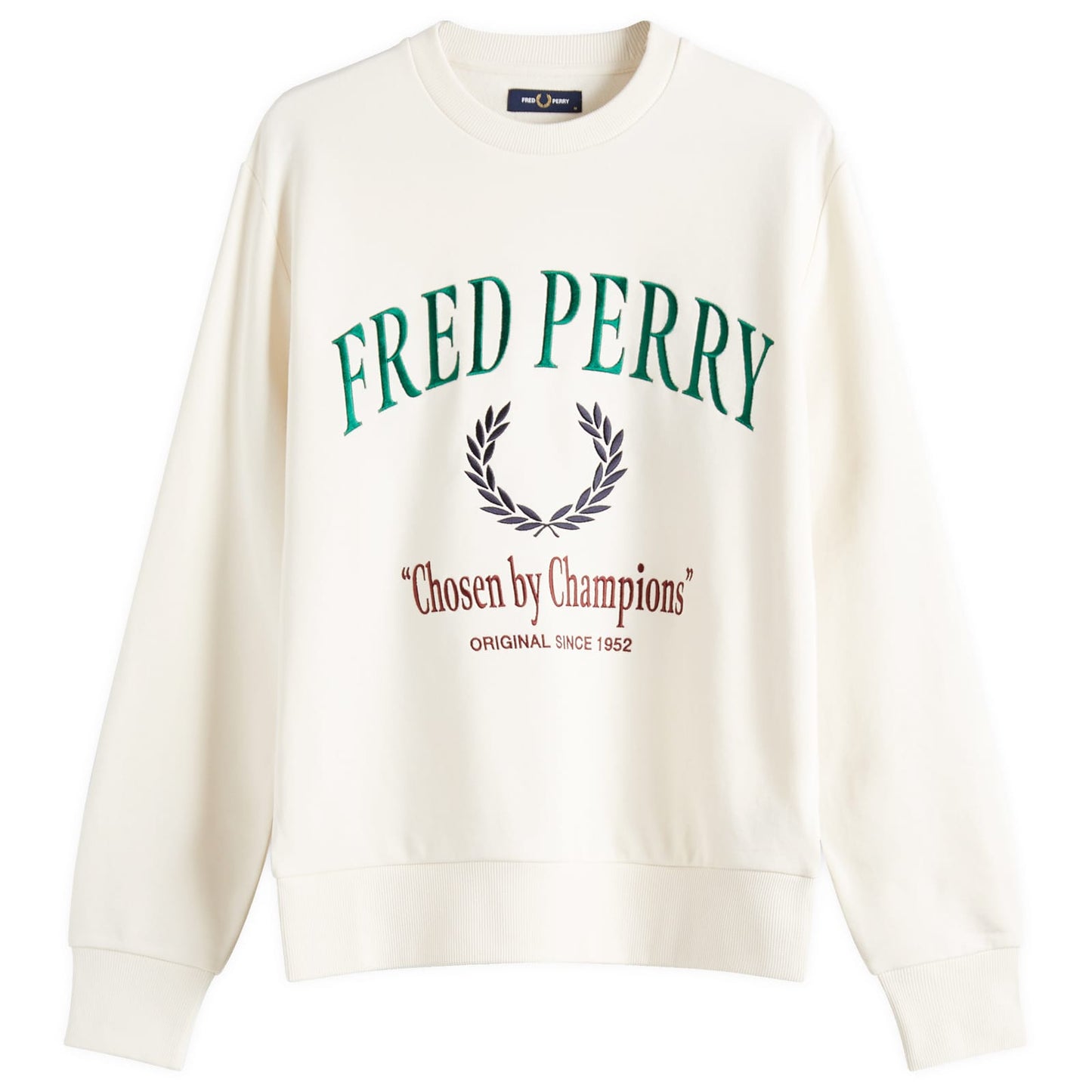 Fred Perry Embroidered  Sweatshirt