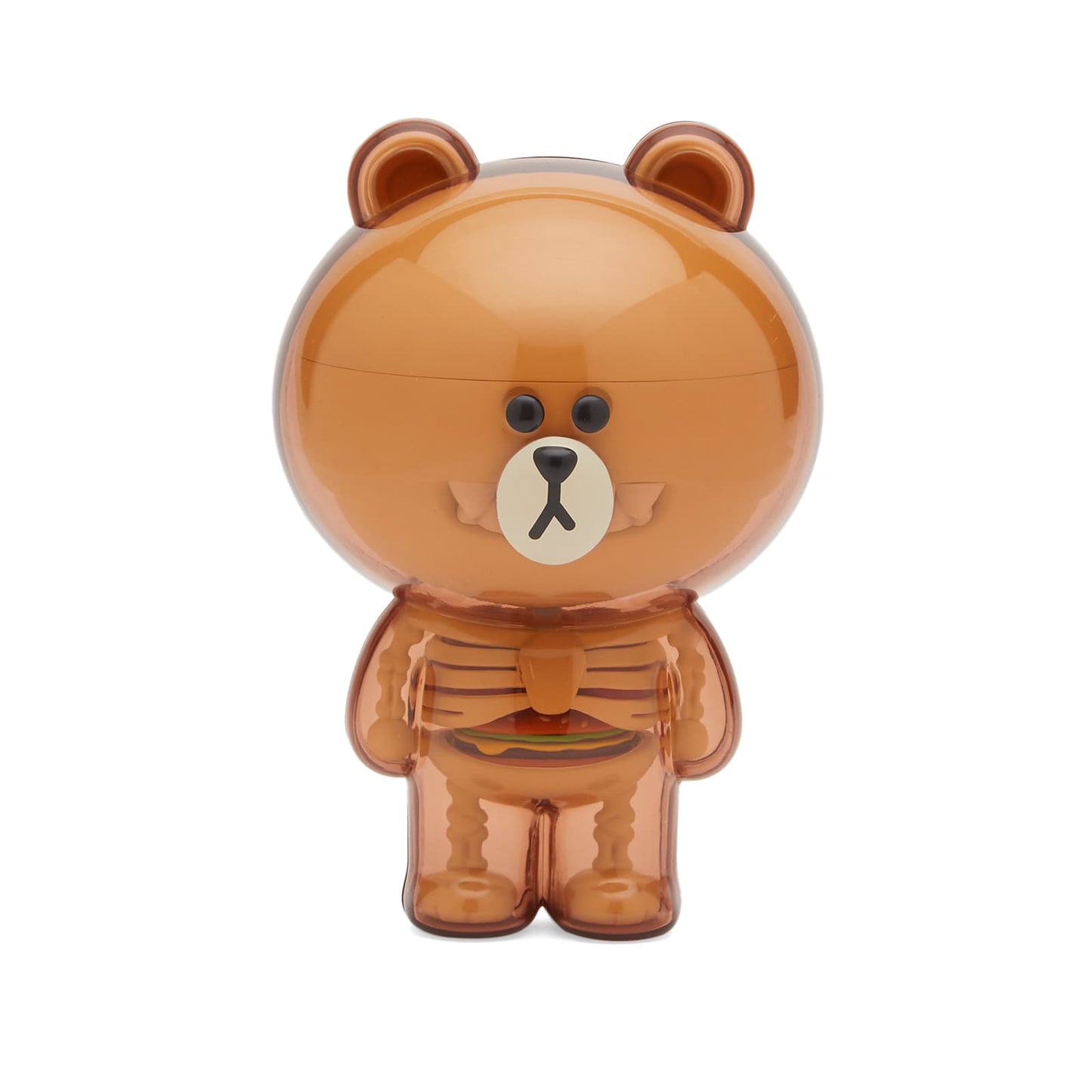 Funny Anatomy Line Friends: Brown