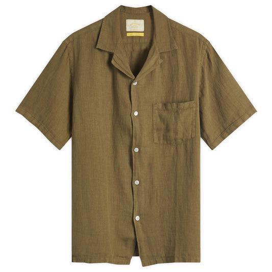 Linen Camp Vacation Shirt