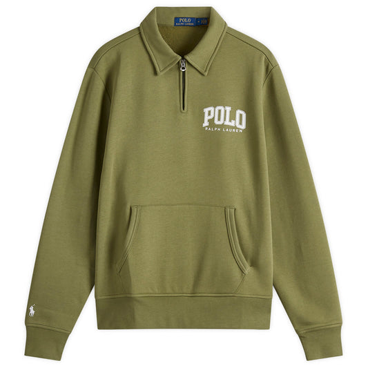 Polo Arch Applique Half Zip Sweatshirt