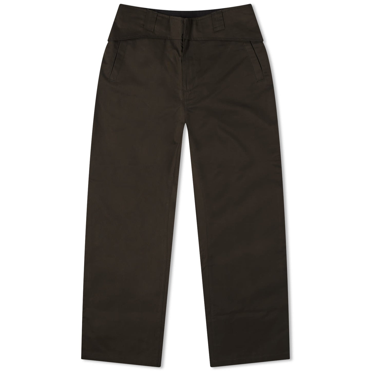 Folded Cotton Drill Pant