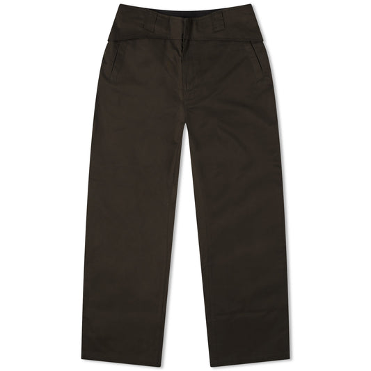Folded Cotton Drill Pant