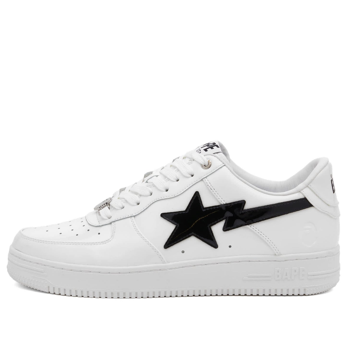 BAPE STA Painted Leather Sneakers