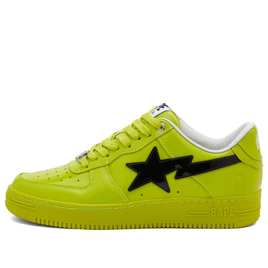 BAPE STA Painted Leather Sneakers