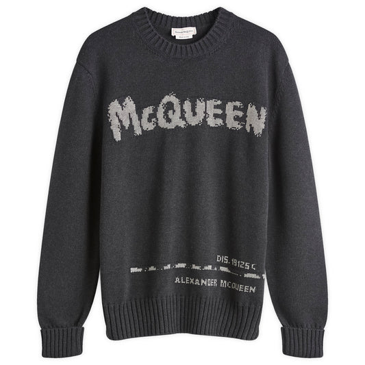 Grafitti Logo Crew Neck Jumper