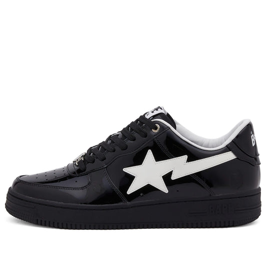 BAPE STA Painted Leather Sneakers