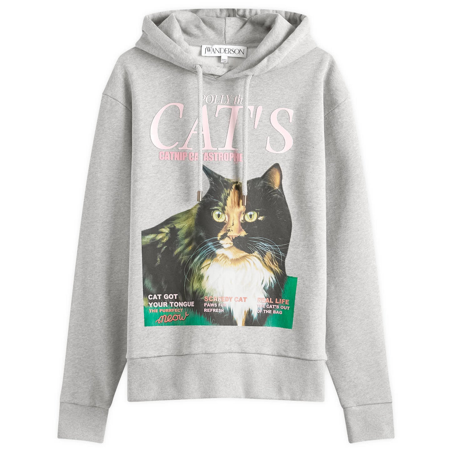 Cat Print Hoodie