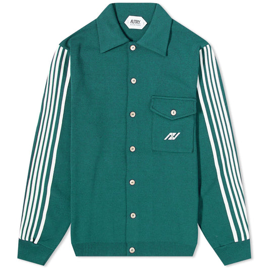 Knitted Sporty Track Jacket