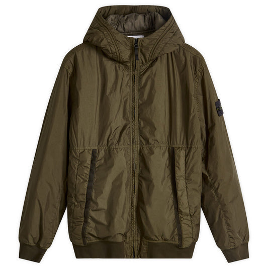 Crinkle Reps Hooded Jacket