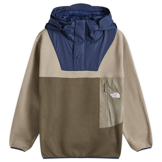 Colour Mix Fleece Hoodie