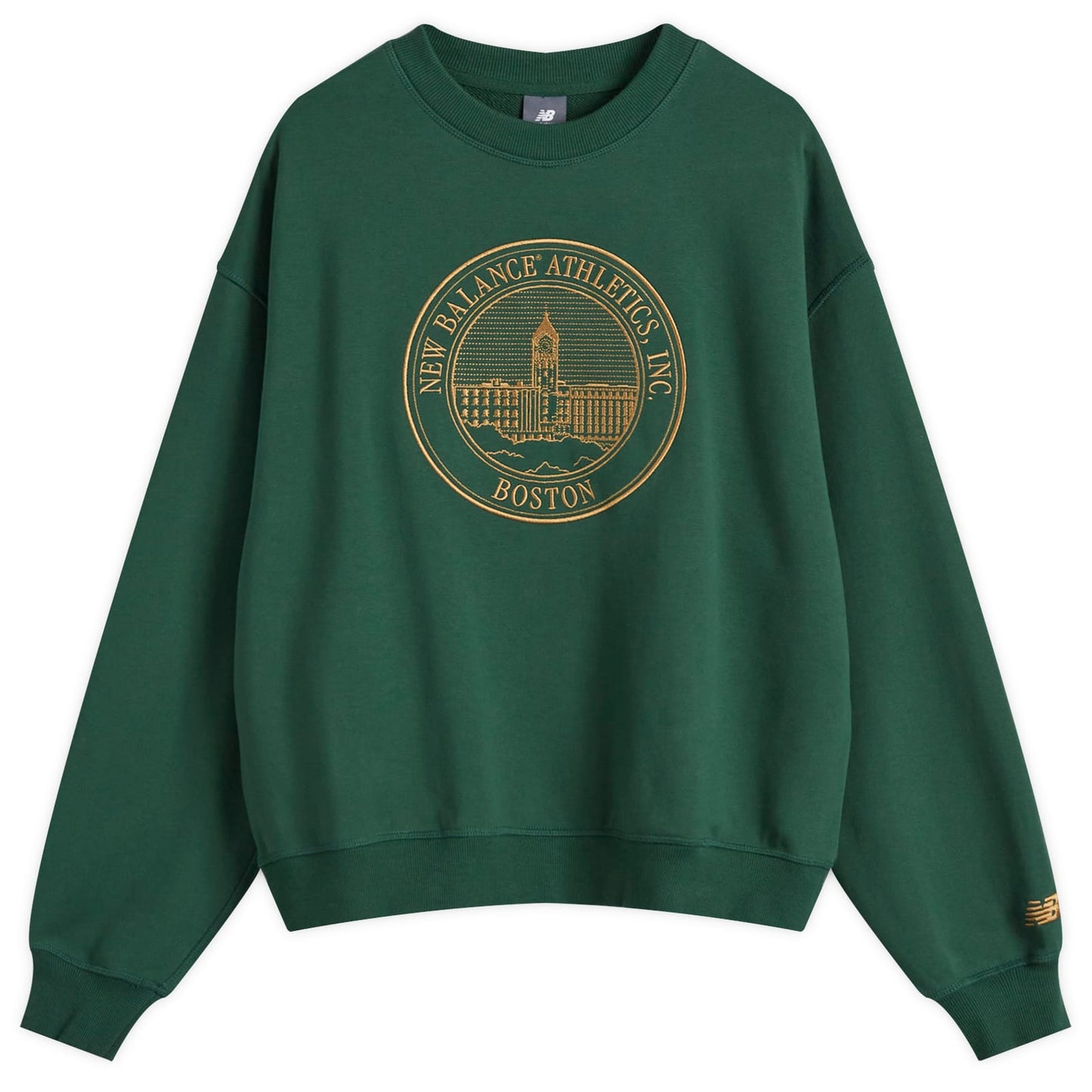 Varsity Oversized Crewneck Sweat