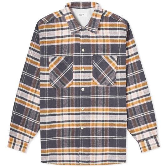 Brushed Flannel Work Shirt