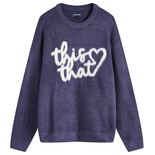 THISISNEVERTHAT Logo Knit Sweat