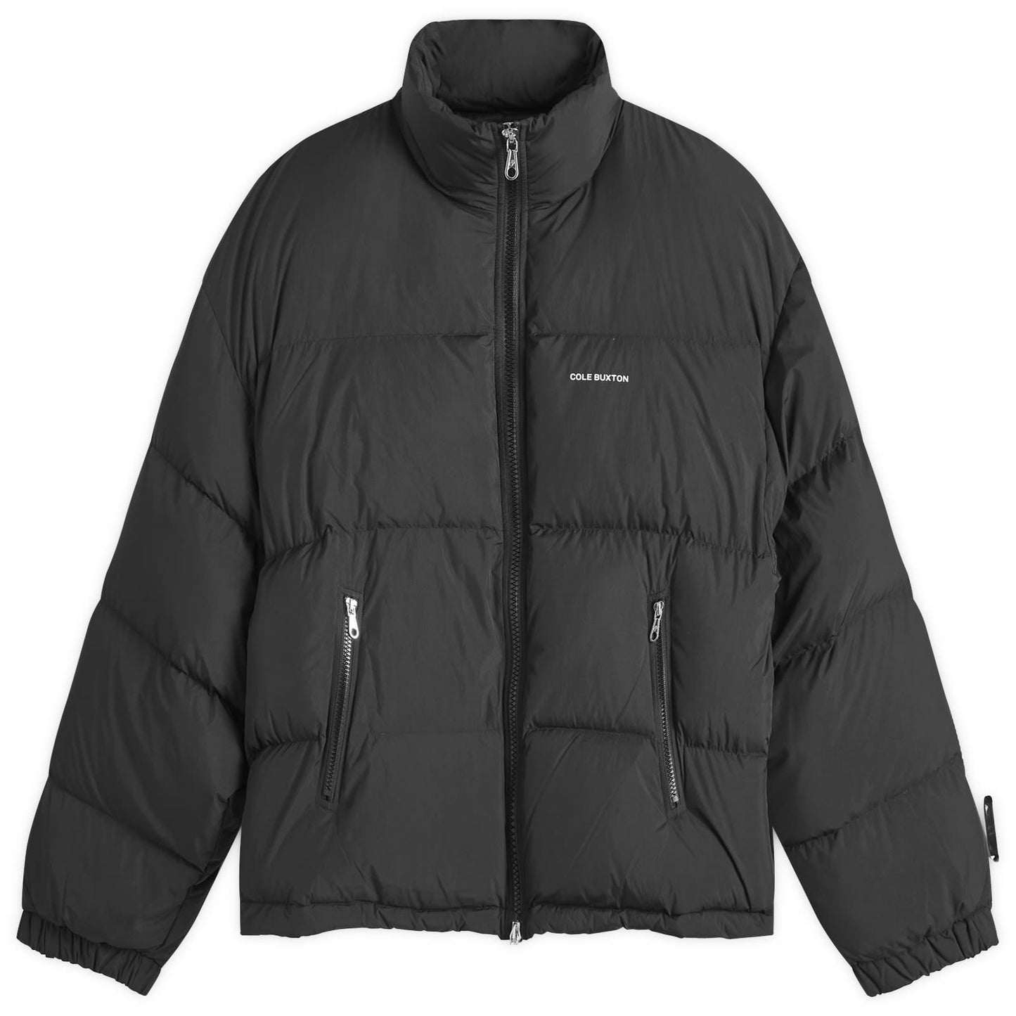 Cropped Logo Puffer Jacket