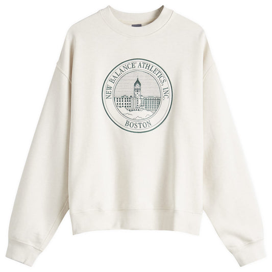 Varsity Oversized Crewneck Sweat