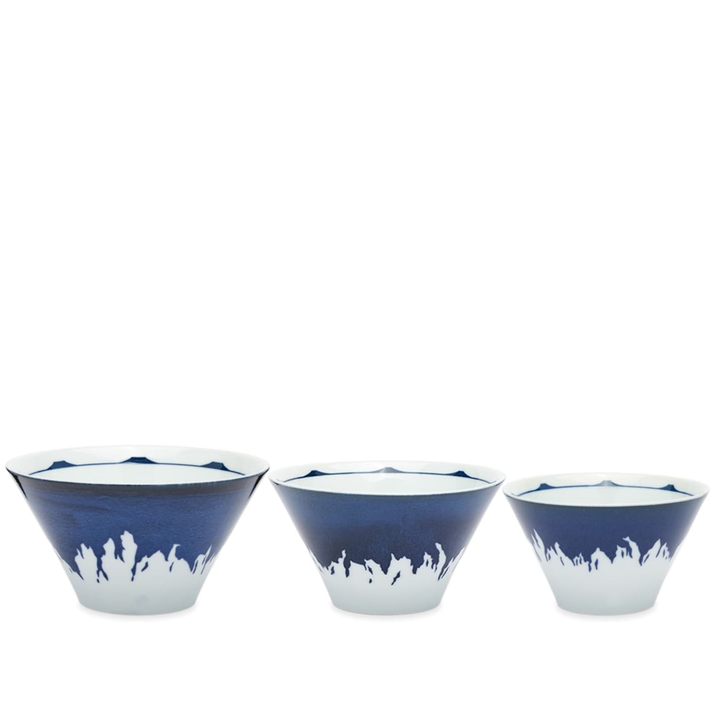Mt Fuji Bowl - Set of 3