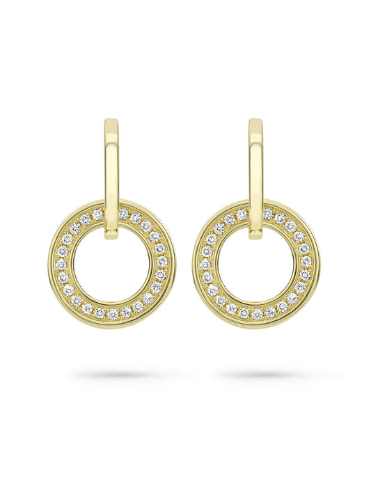 Roulette Classic Diamond Earrings