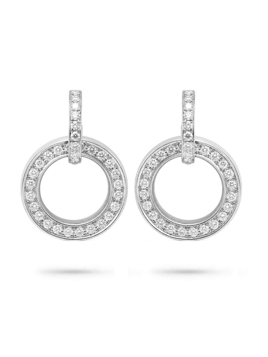 Roulette Diamond Earrings