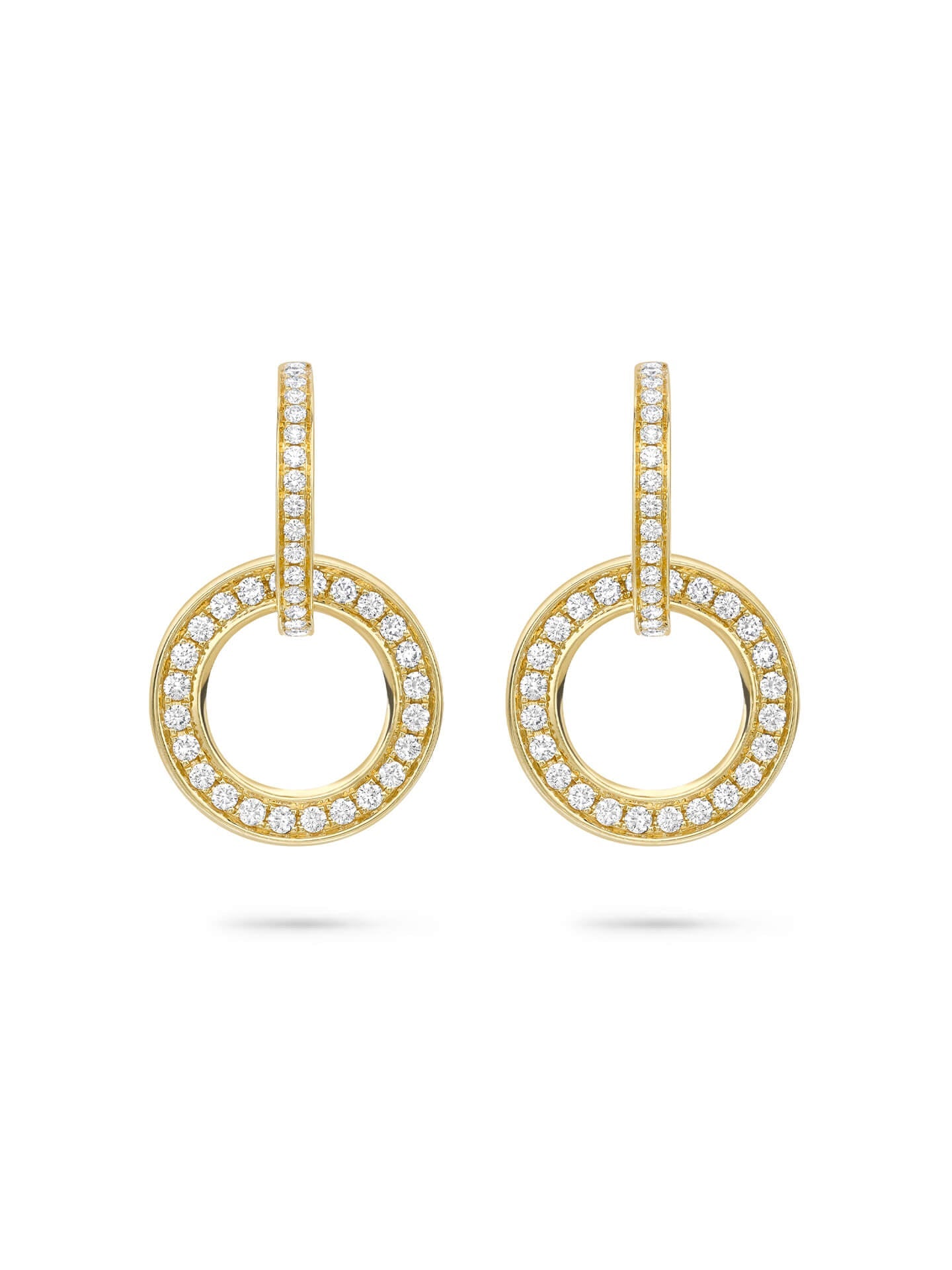 Roulette Diamond Earrings