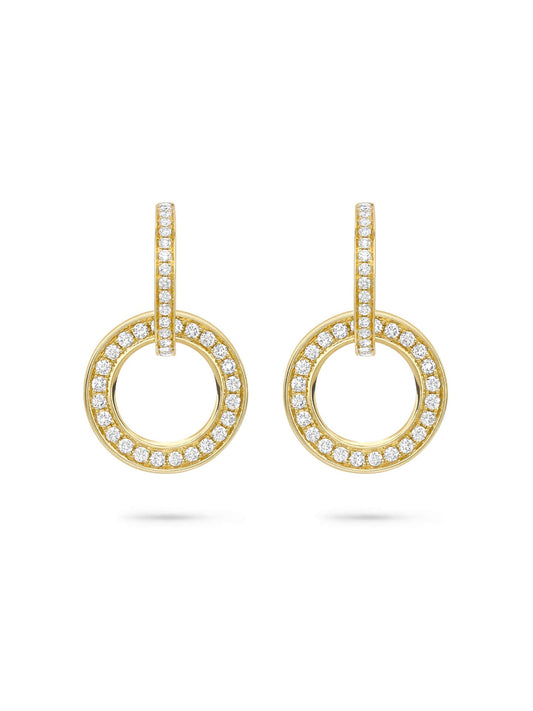 Roulette Diamond Earrings