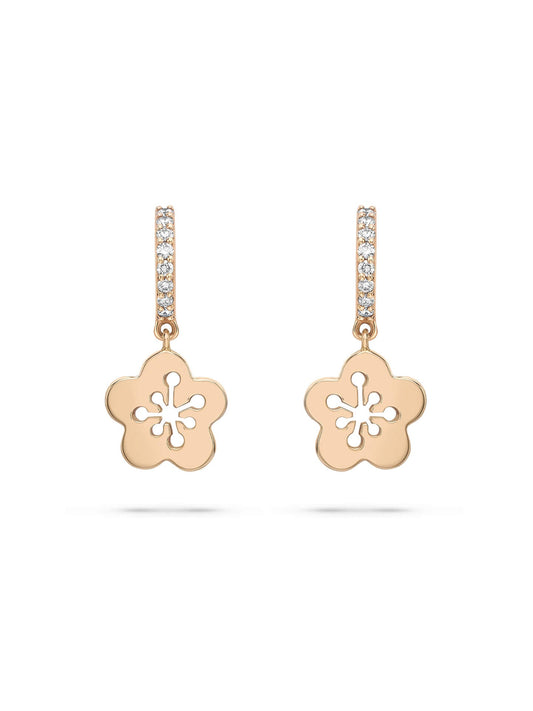 Blossom Mini Diamond Drop Earrings