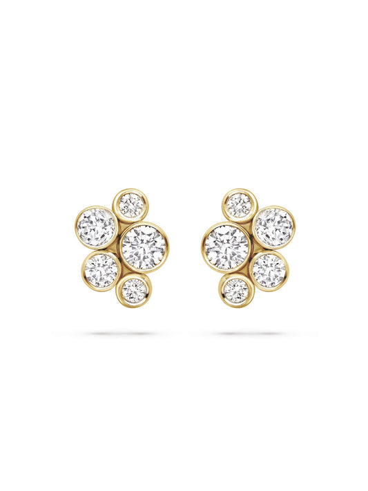 Raindance Classic Cluster Stud Earrings