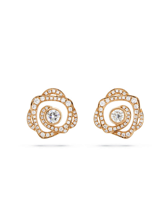 Maymay Rose Diamond Earrings