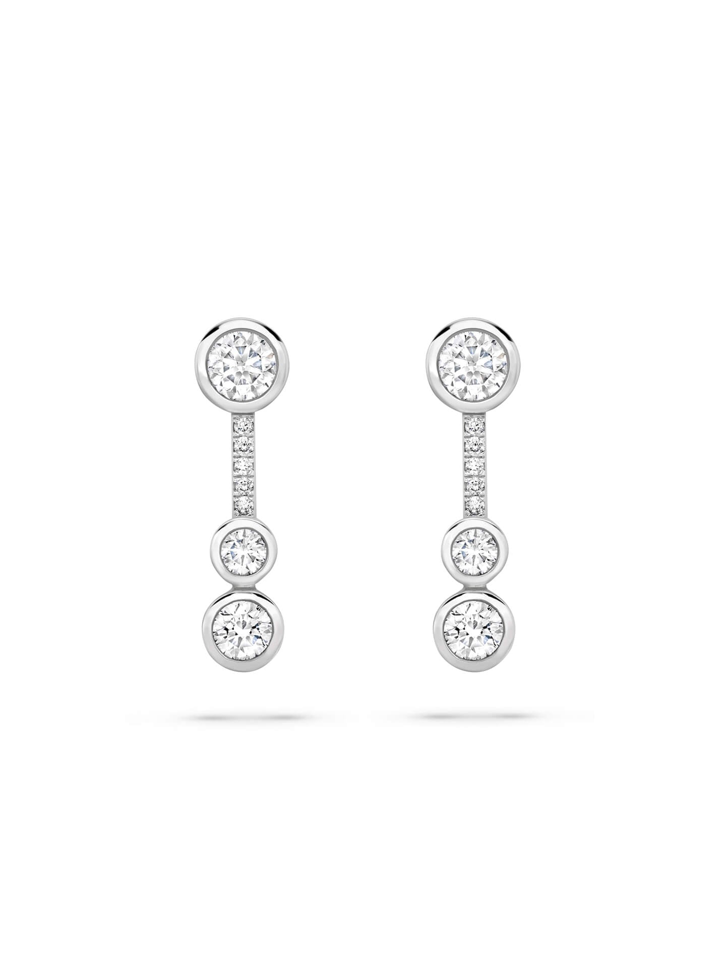 Waterfall Diamond Small Drop Earrings