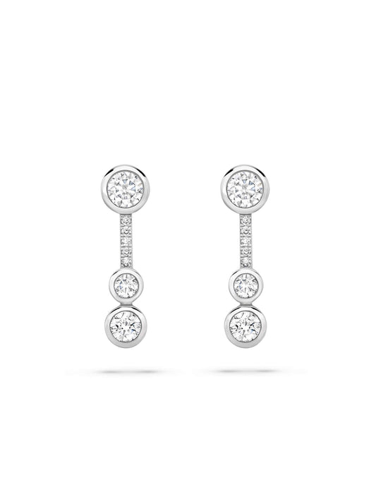 Waterfall Diamond Small Drop Earrings