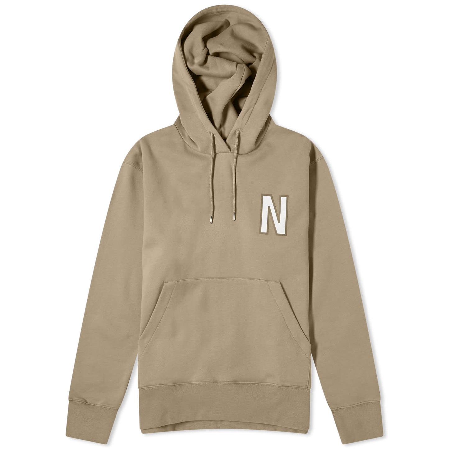 Arne Relaxed N Logo Hoodie