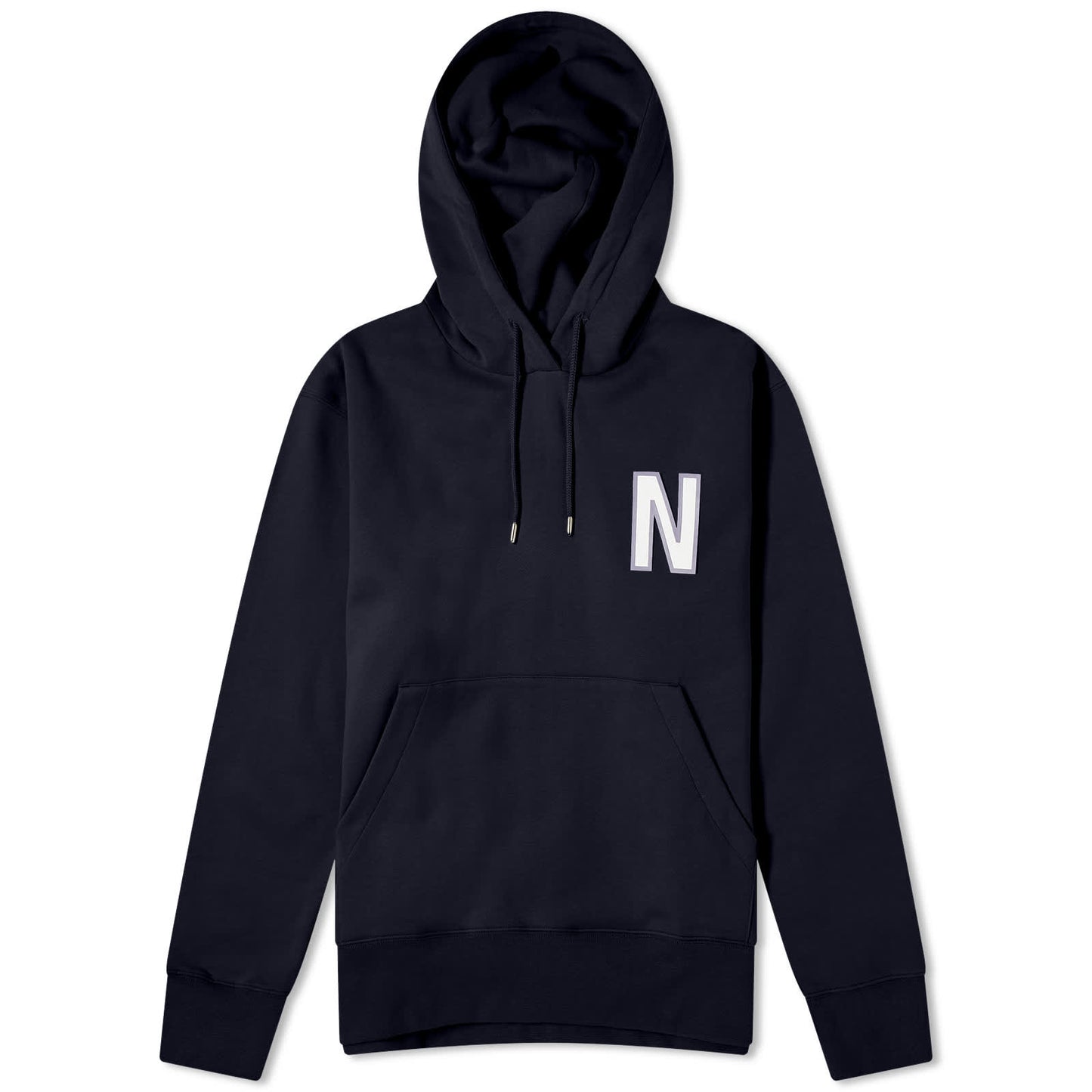 Arne Relaxed N Logo Hoodie