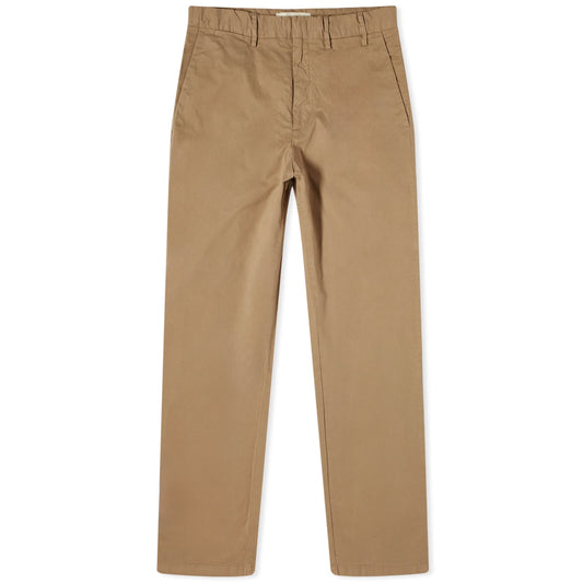 Aros Regular Italian Brushed Twill Trousers