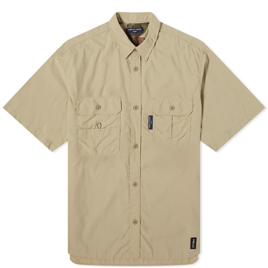 Nylon Double Pocket Short Sleeve Shi