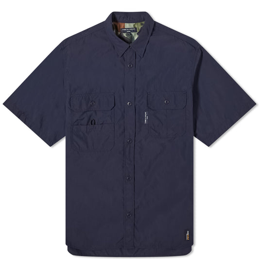 Nylon Double Pocket Short Sleeve Shi