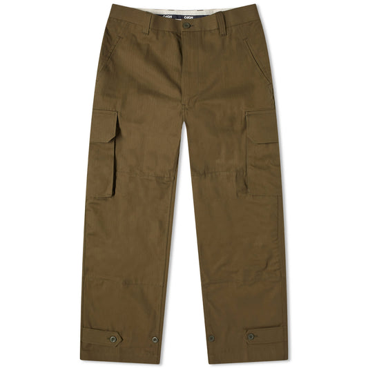 Harringbone Cargo Pant
