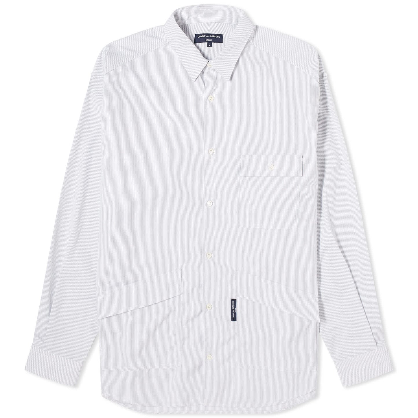 Stripe Multi Pocket Shirt