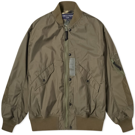 3 Layer Nylon Bomber Jacket