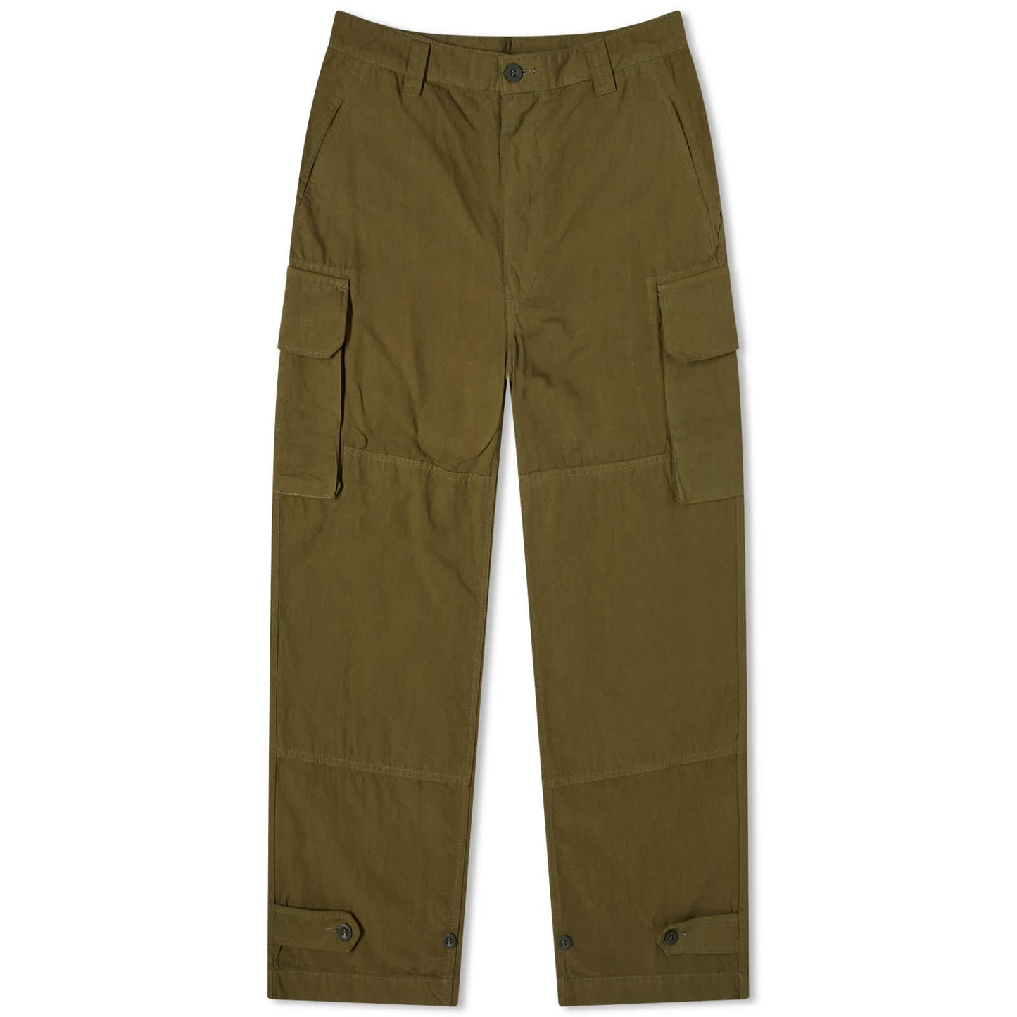 Linen Blend Cargo Pant