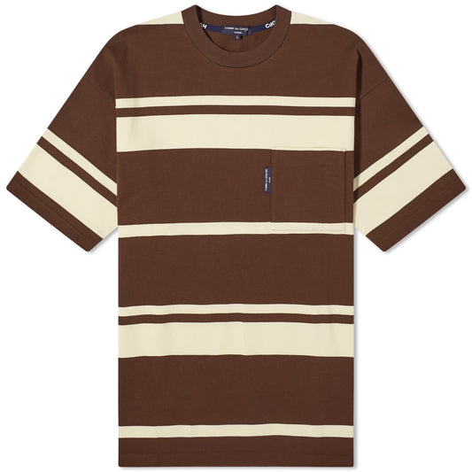Horizontal Stripe Pocket Tee