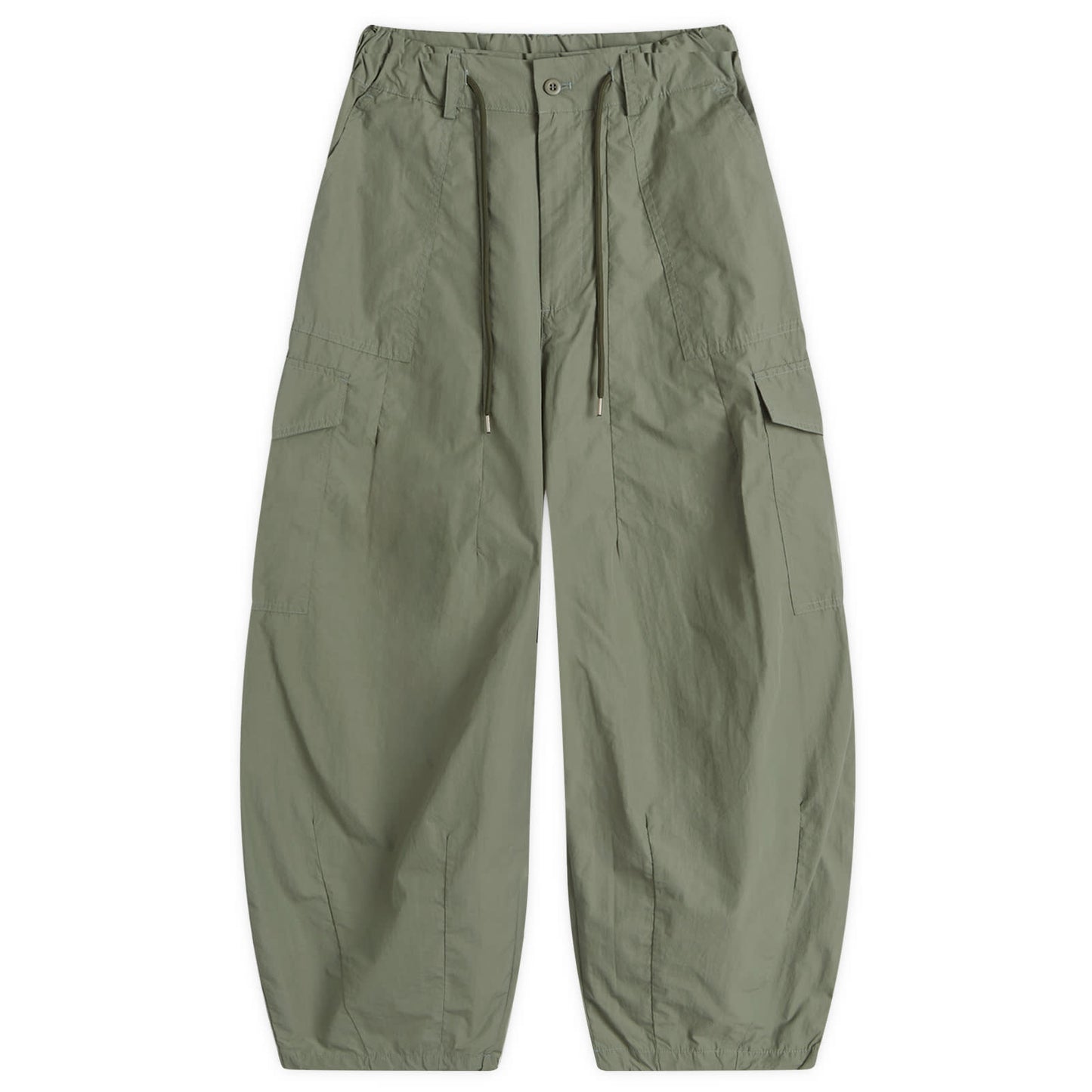 Nylon Cargo Balloon Pants