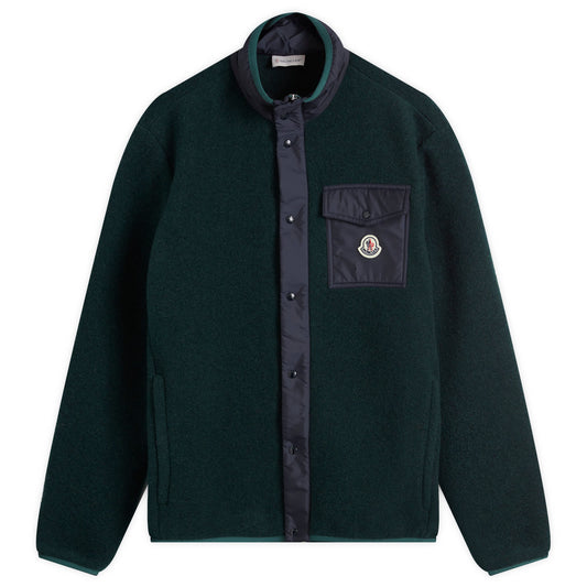 Fleece Button Down Jacket