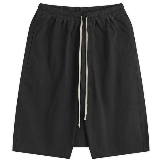 Rick Owens DRKSHDW Cotton Jersey Drawstring Pods Shorts