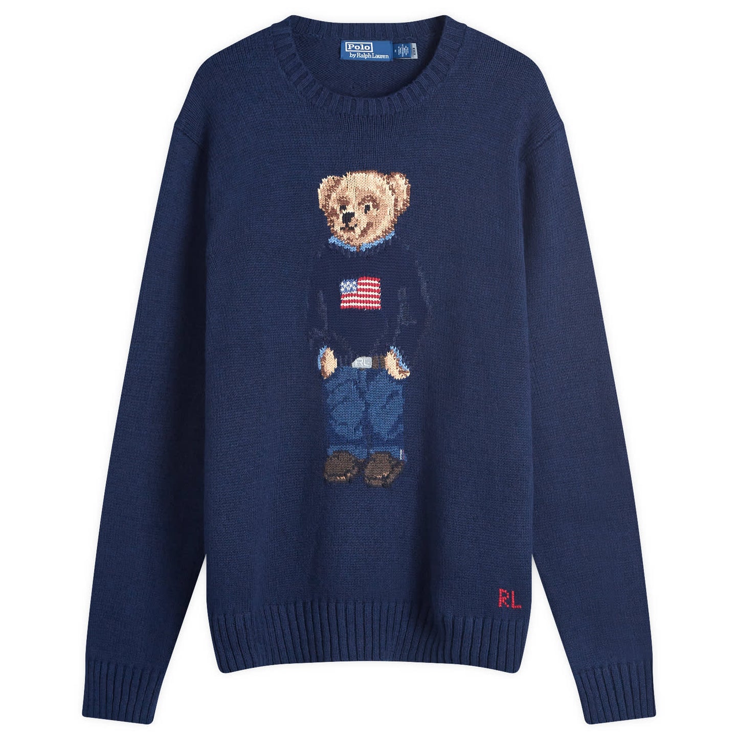 Flag Bear Knit Jumper
