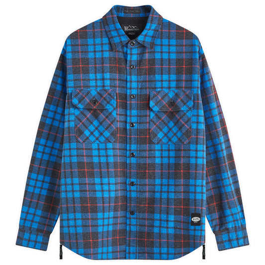 Zip Flannel Shirt