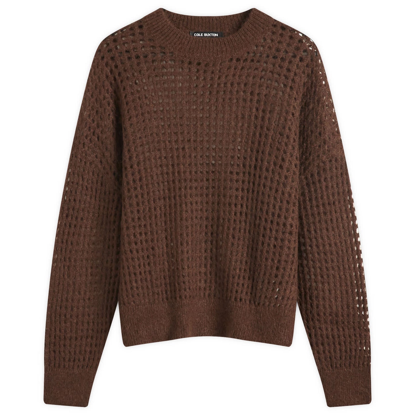 Open Weave Knitted Jumper