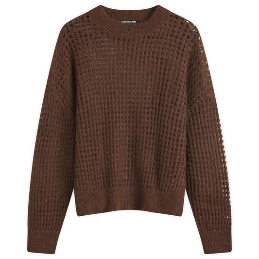 Open Weave Knitted Jumper