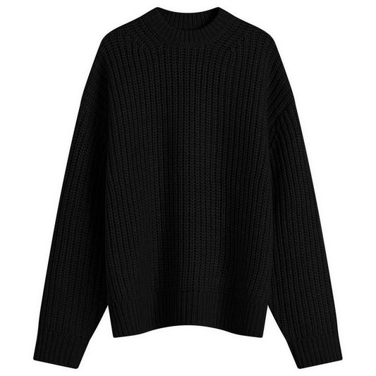 Chunky Rib Knit Crewneck